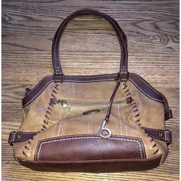 Gorgeous Vintage BOC Brown Faux Leather Purse Shoulder Bag BEAUTIFUL - Picture 2 of 9